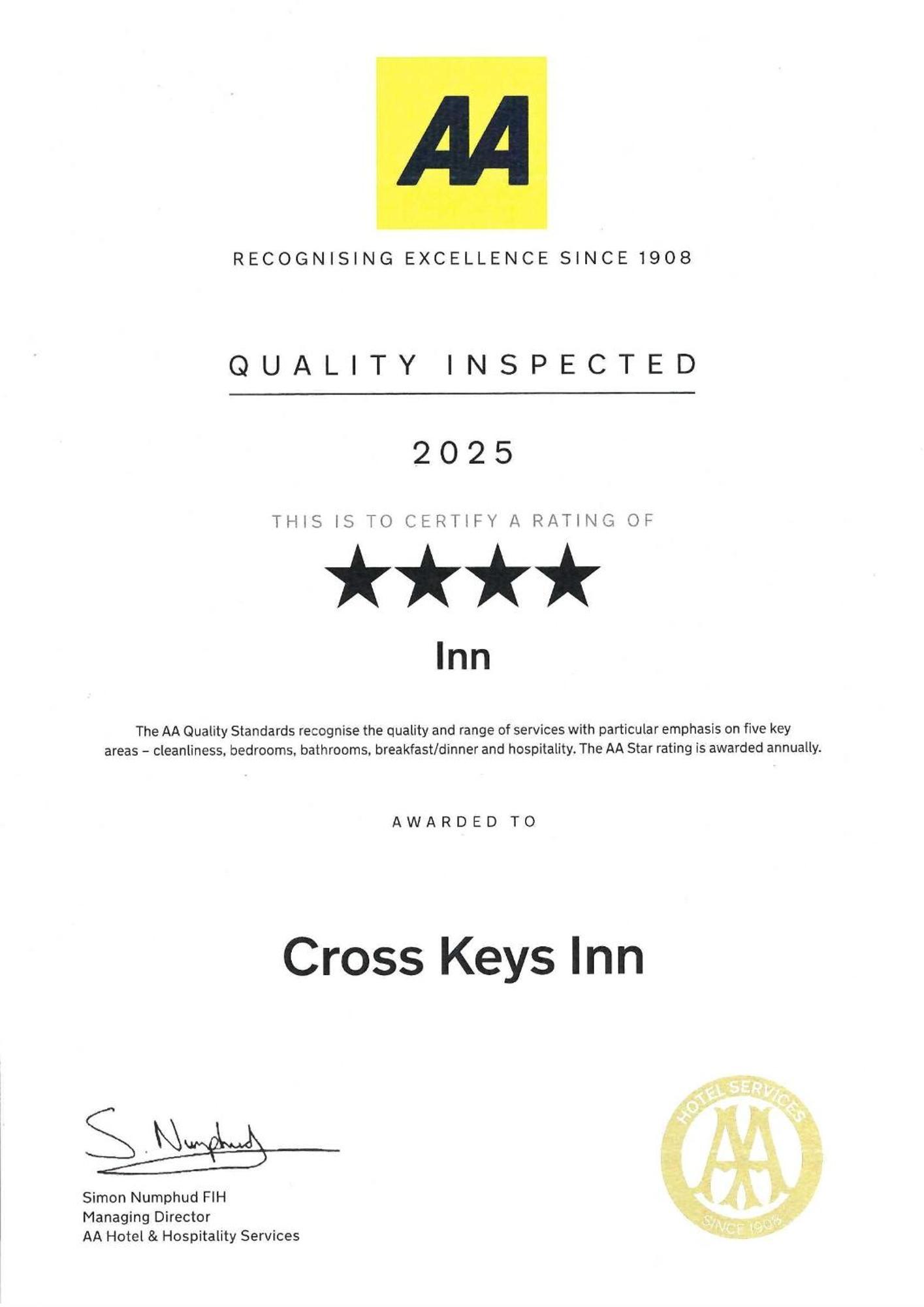 Cross Keys Inn Lydford-on-Fosse Экстерьер фото